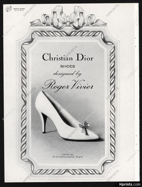 scarpe da sera maison dior roger vivier ca 1960|Roger Vivier for Christian Dior — Google Arts & Culture.